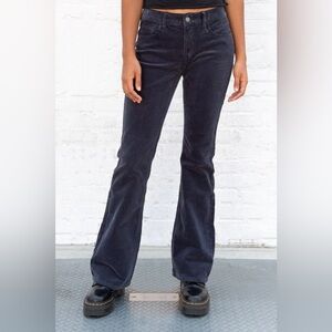 navy brielle corduroy pants